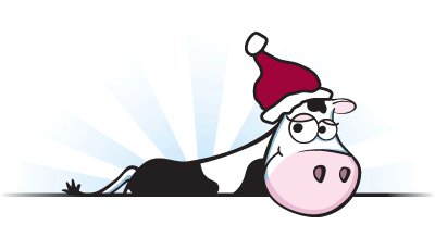 Christmas+cow