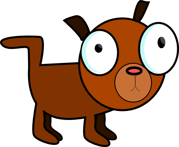 Cartoon Dog clip art - vector clip art online, royalty free 