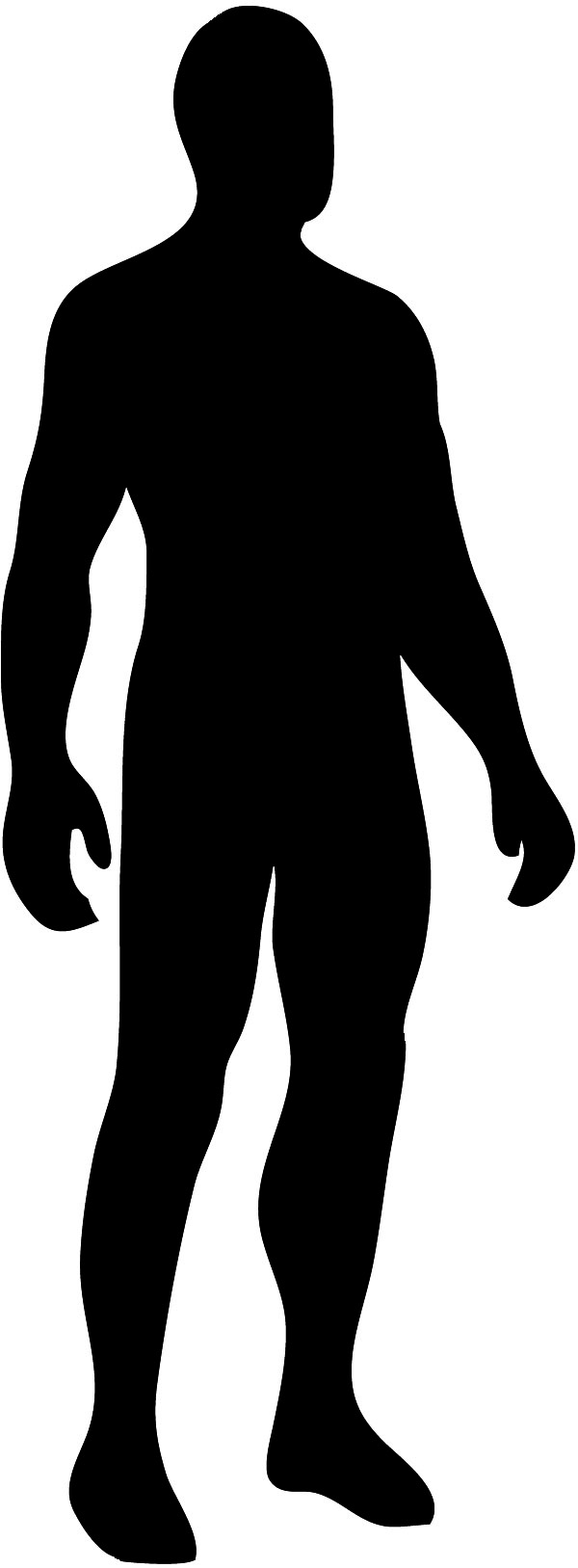 Body Silhouette Outline - Clipart library
