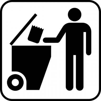 Download Trash Disposal clip art Vector Free