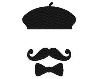 Moustache Outline Template - Clipart library