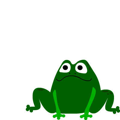10 FREE Adorable Animated Frogs! Colorful Frog Animation.