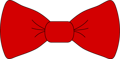 Red Bow Tie Clip Art - Red Bow Tie Image