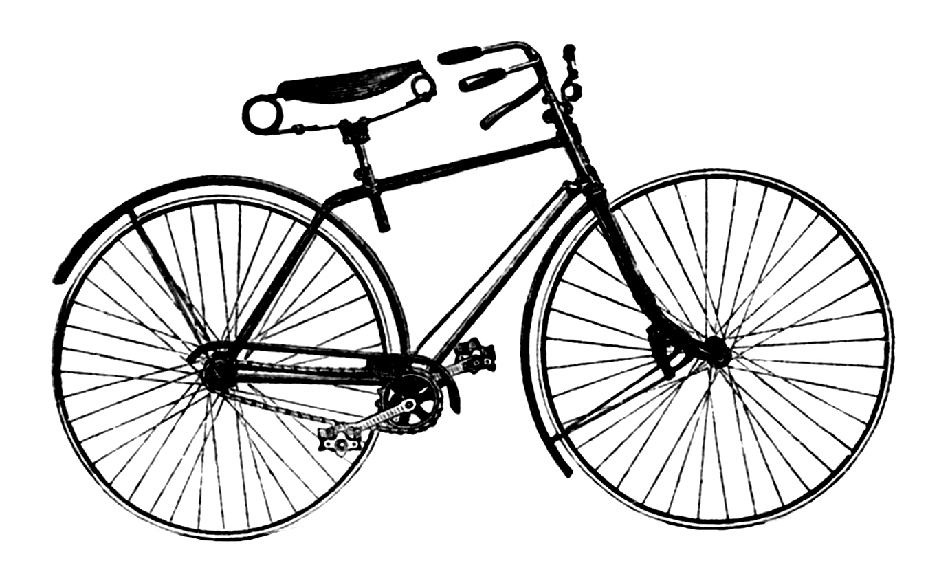Clip Art Pictures Of Bicycles