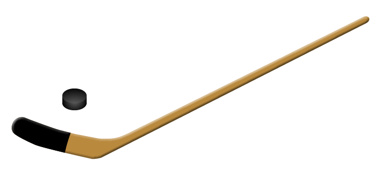 Picture Of A Hockey Stick - Clipart library