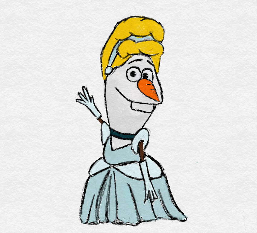 Olaf as Disney princesses - Boing Boing