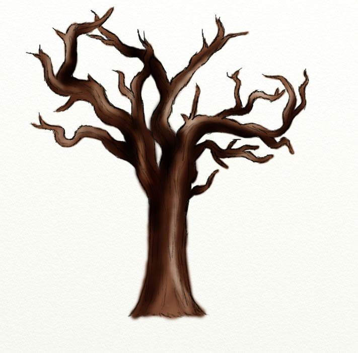 I 365 Art � drawings of dead trees