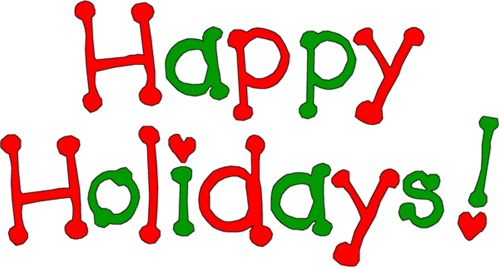 Free Happy Holidays Png Transparent Download Free Clip Art Free Clip Art On Clipart Library