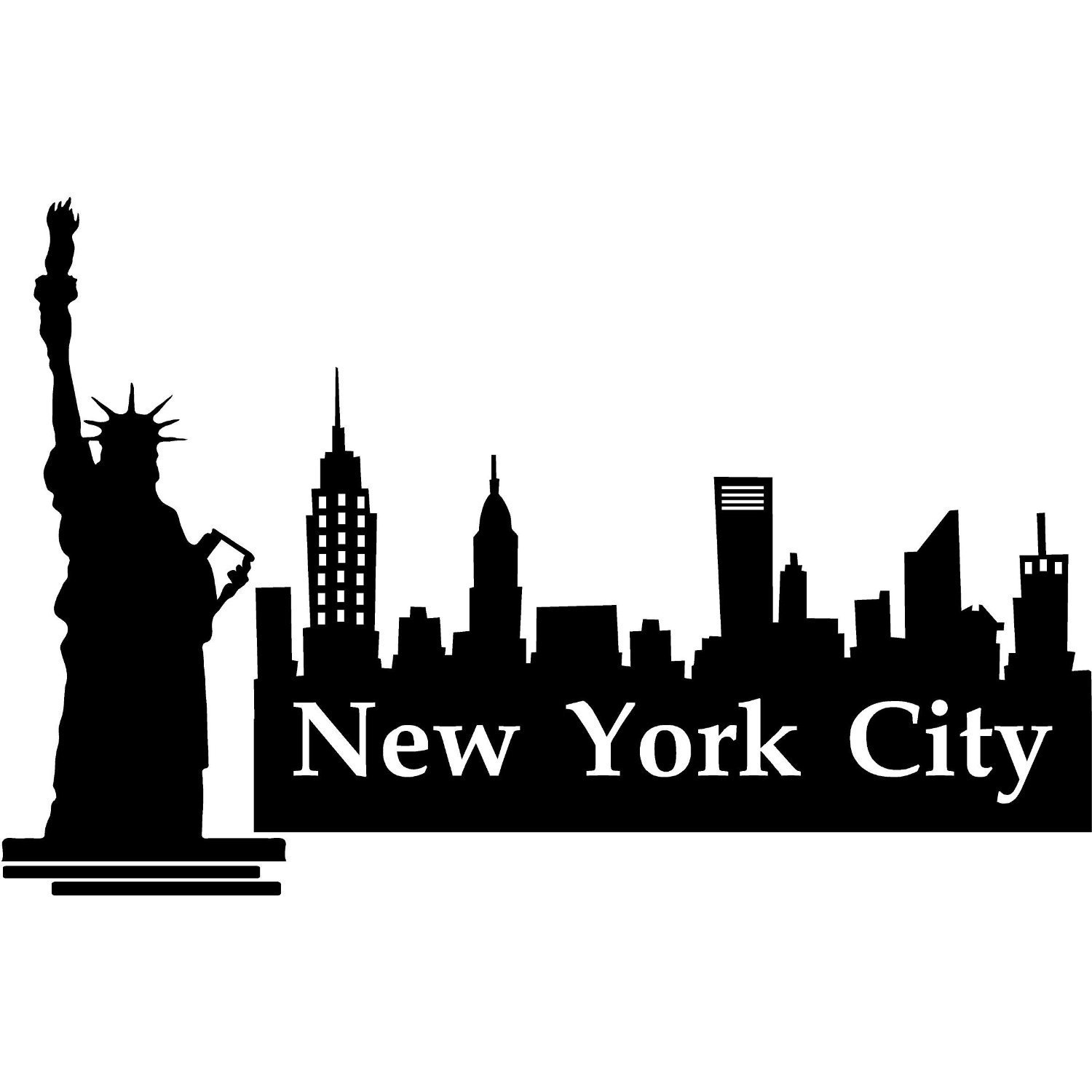 Free New York Skyline Silhouette Download Free Clip Art Free Clip Art On Clipart Library