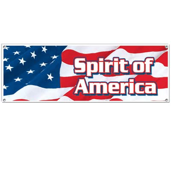 Patriotic Spirit of America Banner at Birthday Direct