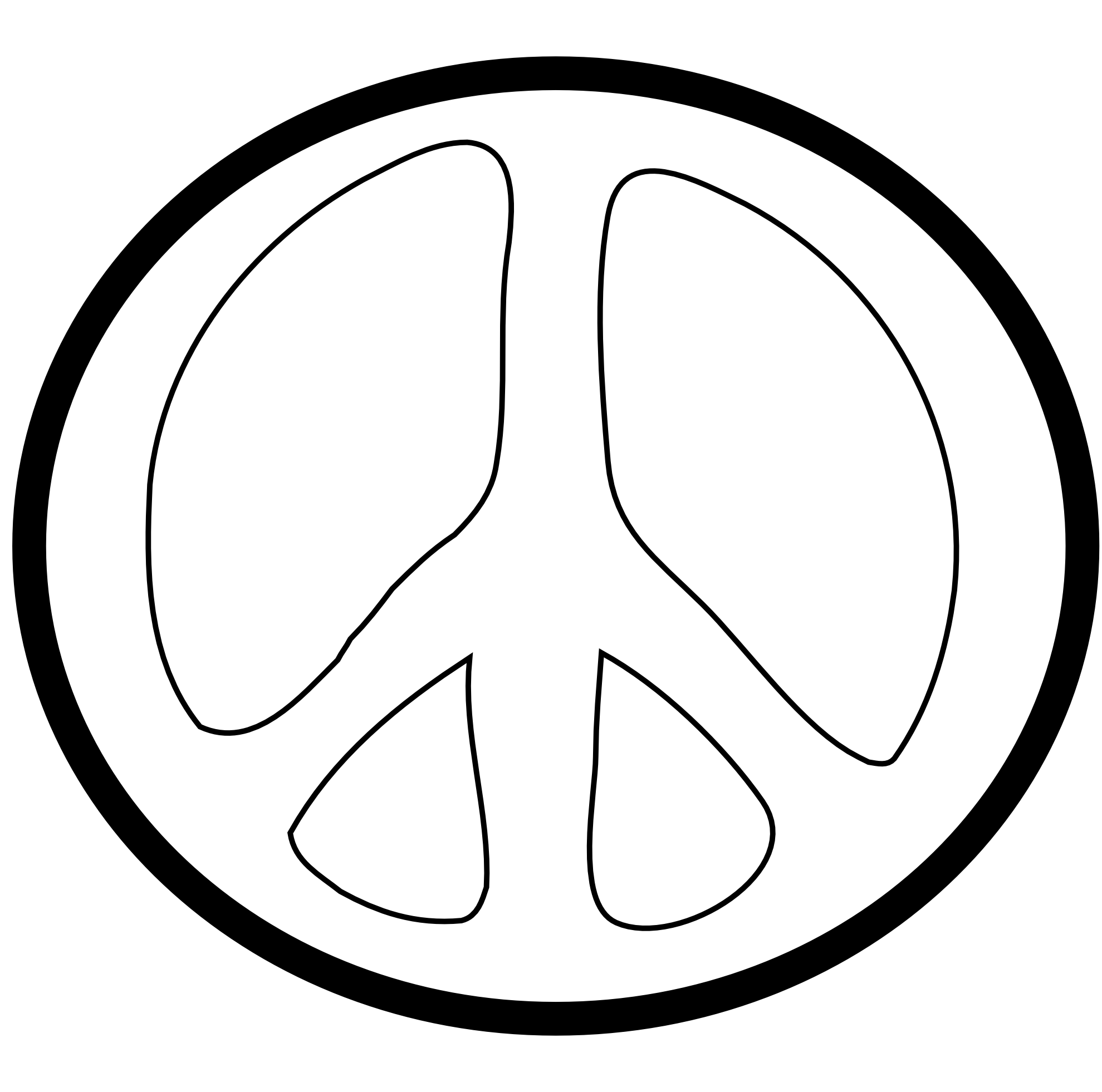 Pink Peace Sign Clipart | Clipart library - Free Clipart Images
