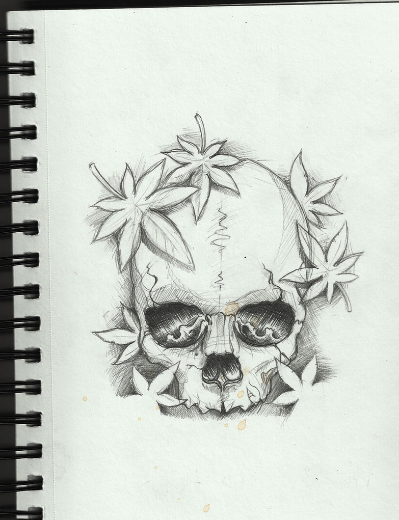 traditional skull tattoos designs