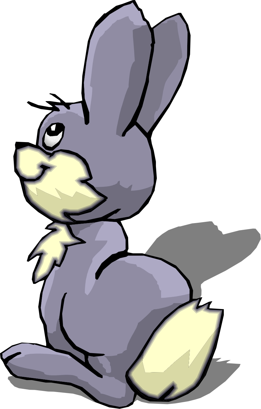 Cute Cartoon Bunnies - Clipart library
