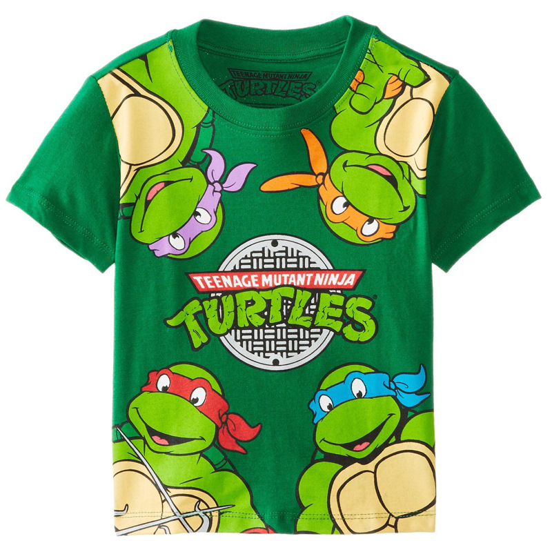 Buy Summer Style boys t shirt cartoon Turtles boy 