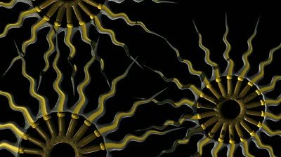 Abstract CGI Motion Graphics And Animated Background With 