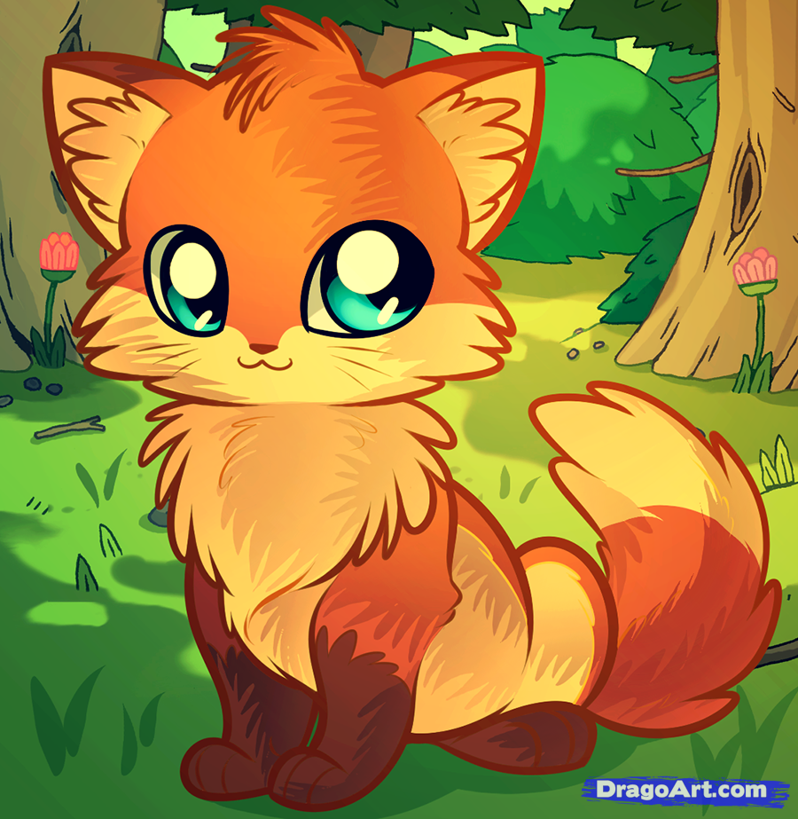 cute fox eyes drawing - Clip Art Library