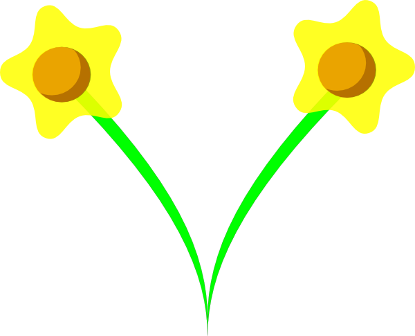 Tom Daffodil clip art - vector clip art online, royalty free 