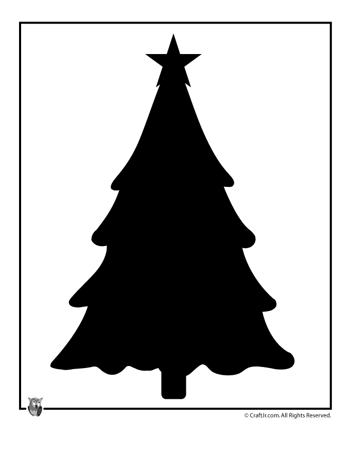 Christmas Tree Silhouette | Christmas In The Making | Clipart library