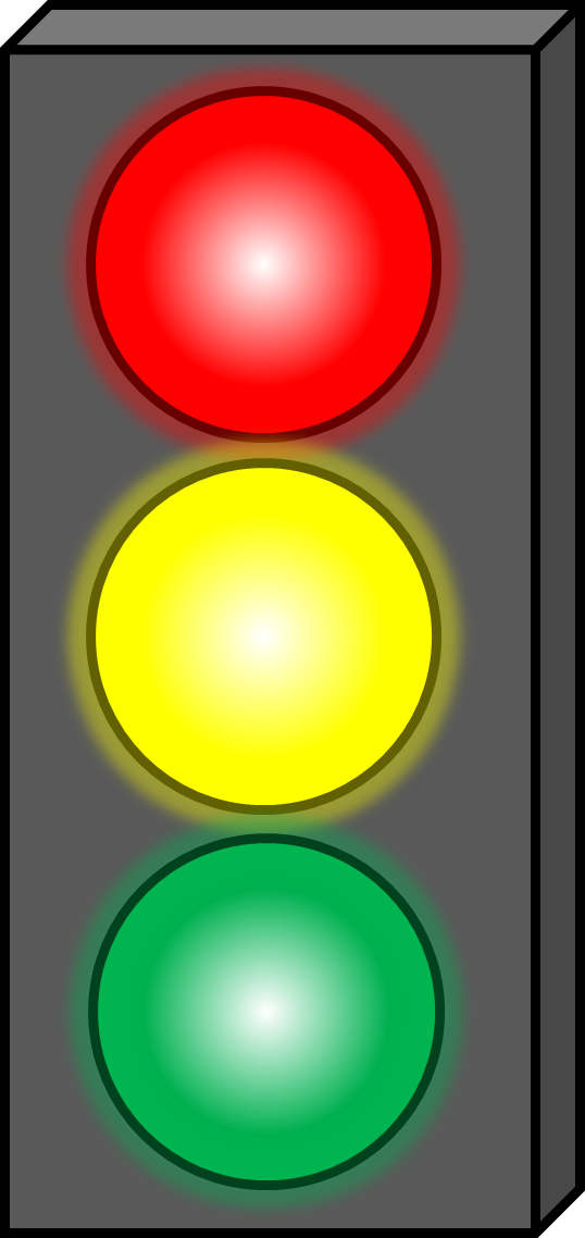 Traffic Light Cartoon 