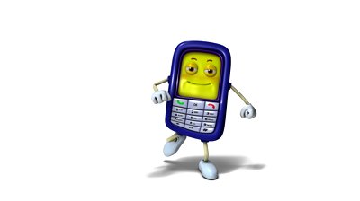 mobile phone animation - Clip Art Library