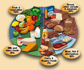 Ideal Balanced Diet Chart
