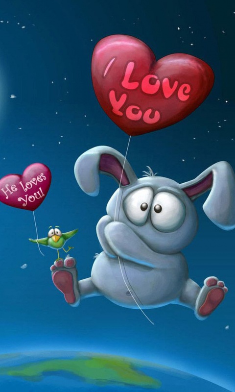Free Cute Cartoon Love Wallpapers For Mobile, Download Free Cute Cartoon  Love Wallpapers For Mobile png images, Free ClipArts on Clipart Library