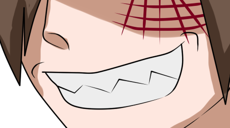 sharp teeth smile anime - Clip Art Library