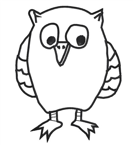 owl clip art outline - photo #18