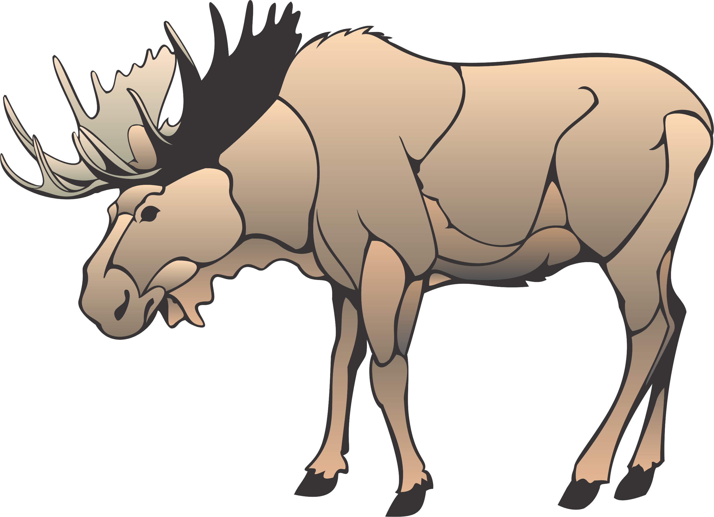 Free Moose Cartoon Images, Download Free Moose Cartoon Images png images, Free ClipArts on