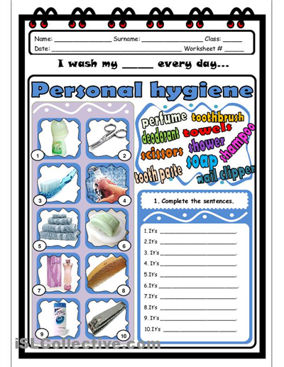 Hygiene Chart For Preschool