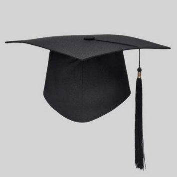 : Dr. Dr. hat degree hat square academic cap dress 