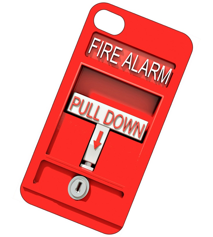 free clip art fire alarm - photo #44