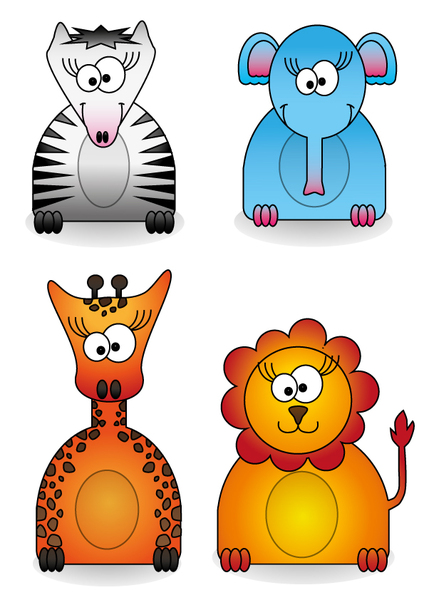 Free Animal Cartoon Vector Art - (491 Free Downloads)