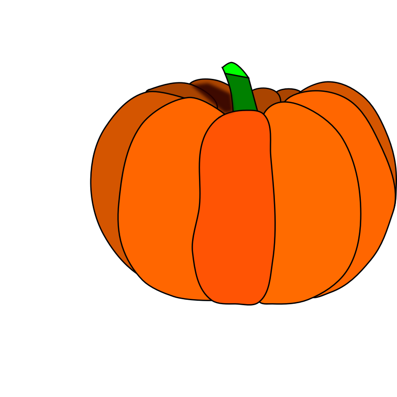 Clipart - Pumpkin