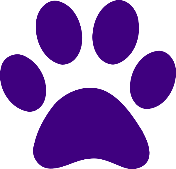 Tiger Paw Print Stencil - Clipart library