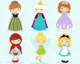 Popular items for fairy tale clipart 