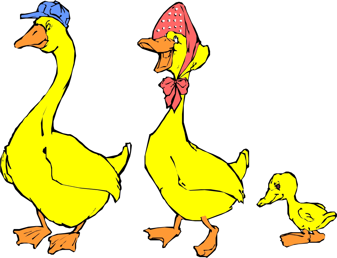Cartoon Ducks | Page 3 - Clipart library - Clipart library