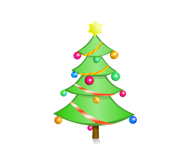 Christmas Tree clip art Free Vector 