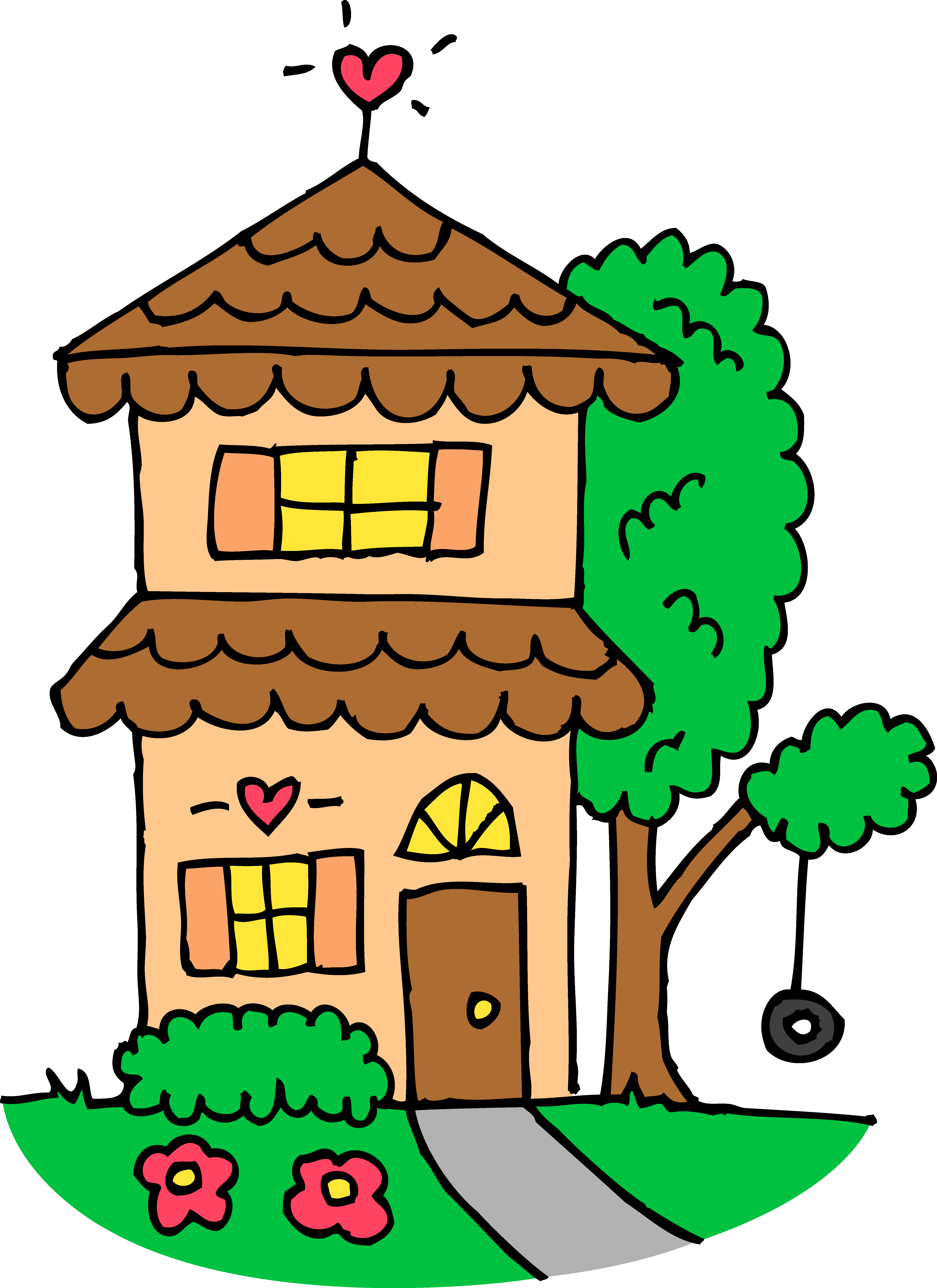 free clip art house pictures - photo #36