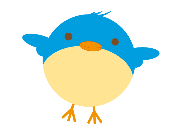 Vector Cute Cartoon Bird Image | 123Freevectors