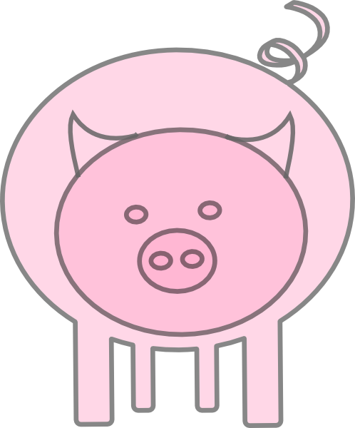 The Pig clip art Free Vector 