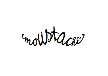 J'adore? The Moustache | Graphique Fantastique
