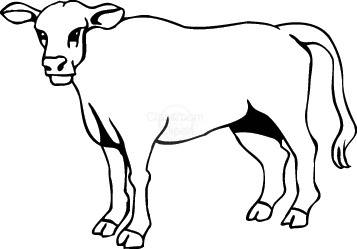 Cow Clipart : cow 0 : Classroom Clipart