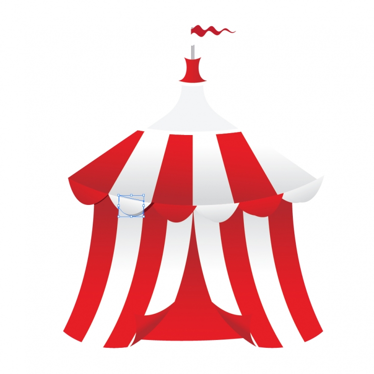 How to Create a Circus Tent in Adobe Illustrator | Adobe Illustrator