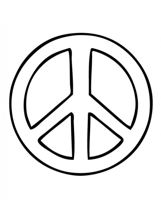 Free Peace Sign Printable Download Free Peace Sign Printable Png