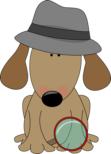 Dog Detective Clip Art - Dog Detective Image