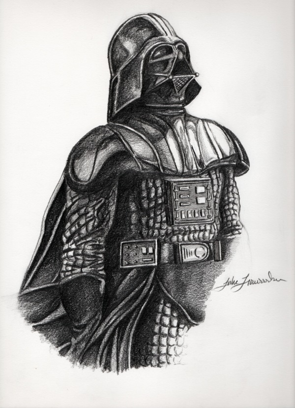 TieFighters ? Star Wars Drawings Created by Luke Forwoodson