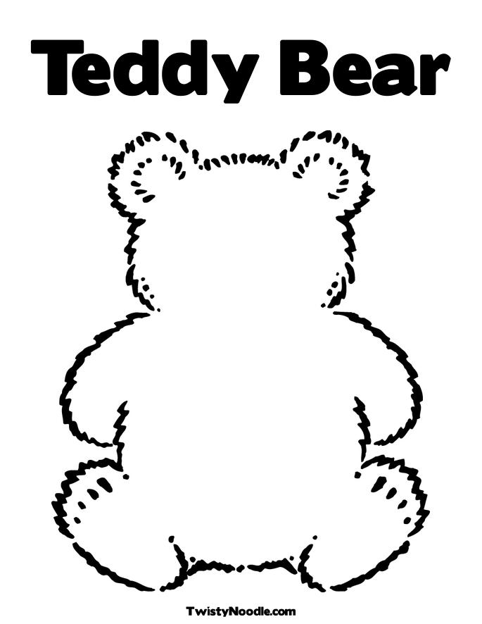 Teddy Bear Head Outline images  pictures - NearPics