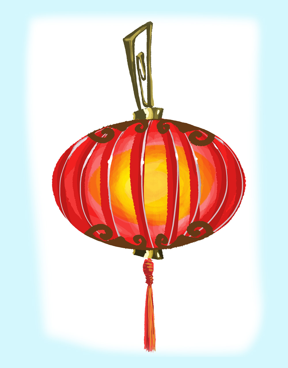 chinese new year lantern clip art - photo #44