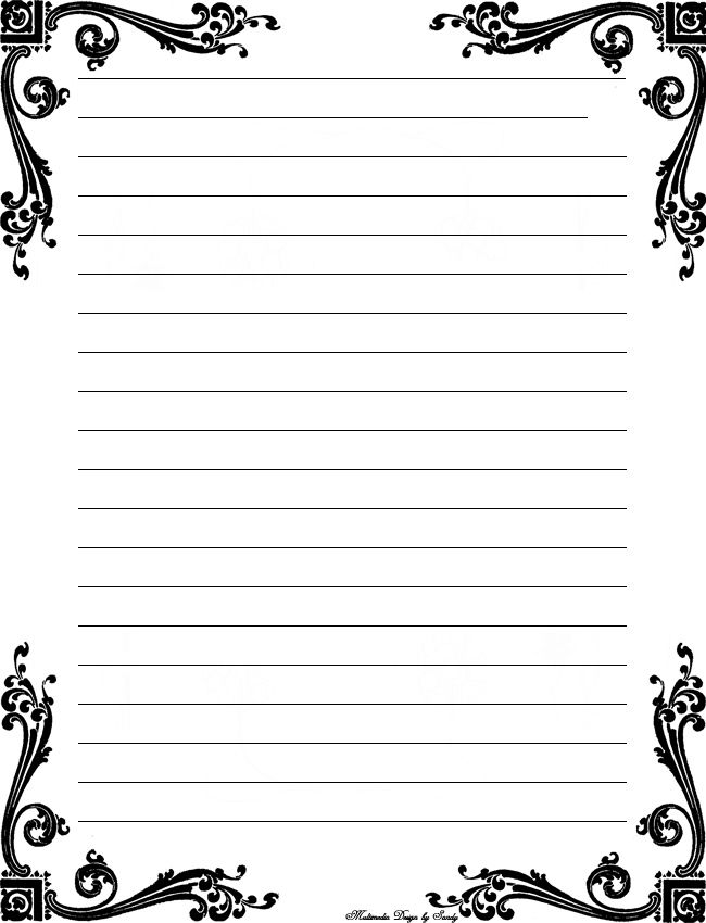 lined-paper-with-design-clip-art-library